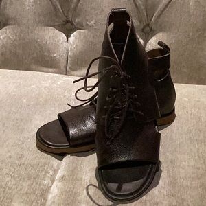 Faux leather Roman sandal shoes